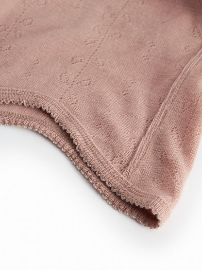Kominiarka niemowlęca merino Balaclava Pointelle MarMar Copenhagen BEBE Concept 