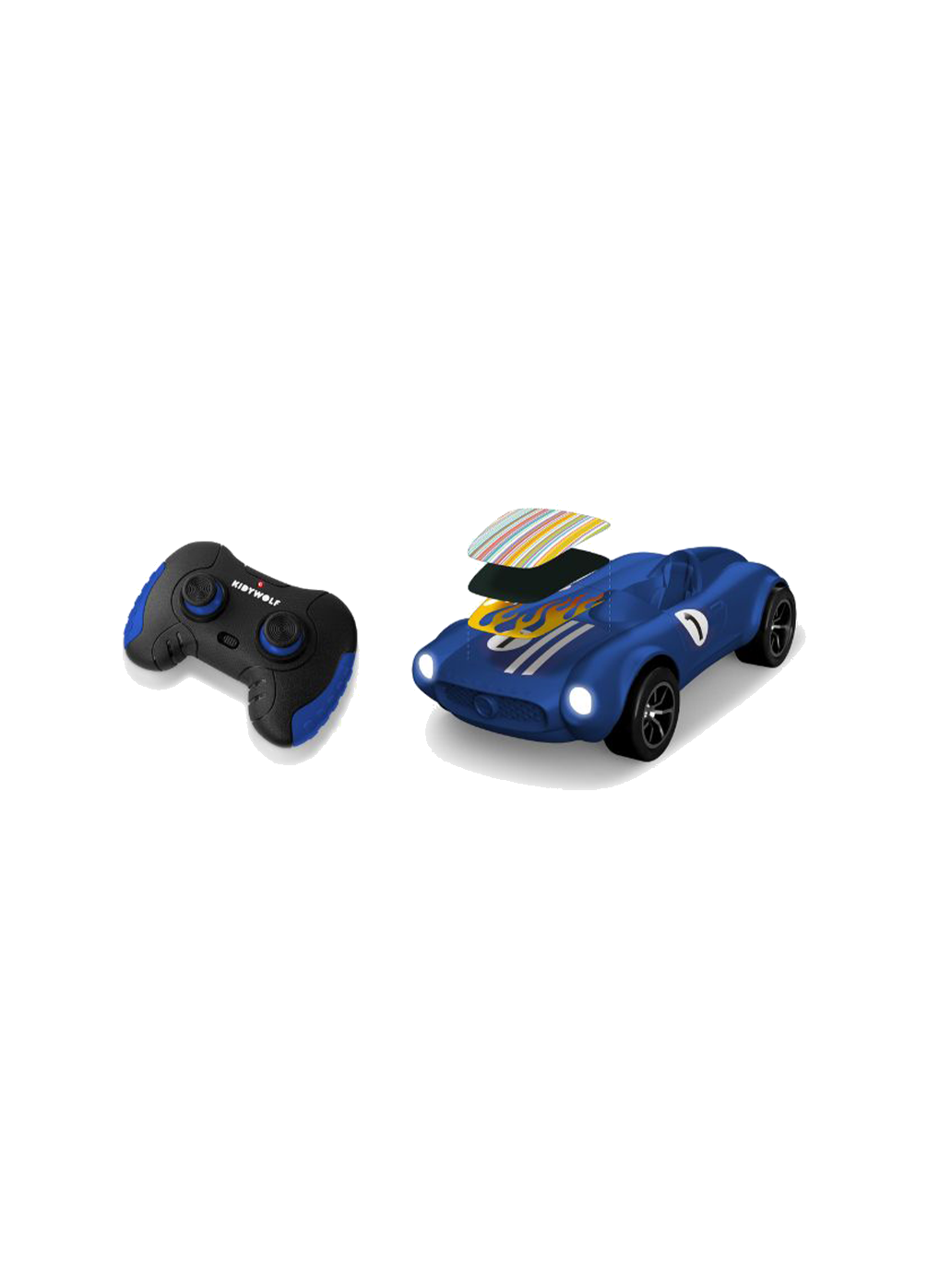 Sterowany samochód na pilota Kidycar Kidywolf BEBE Concept 