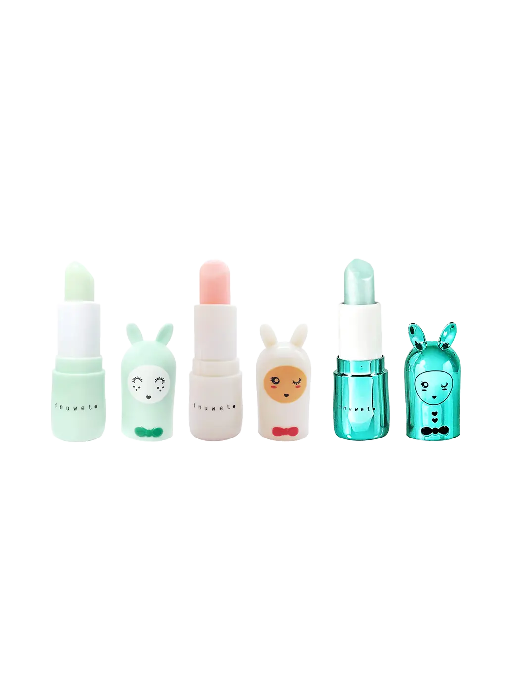 Zestaw balsamów do ust Trio Inuwet BEBE Concept 