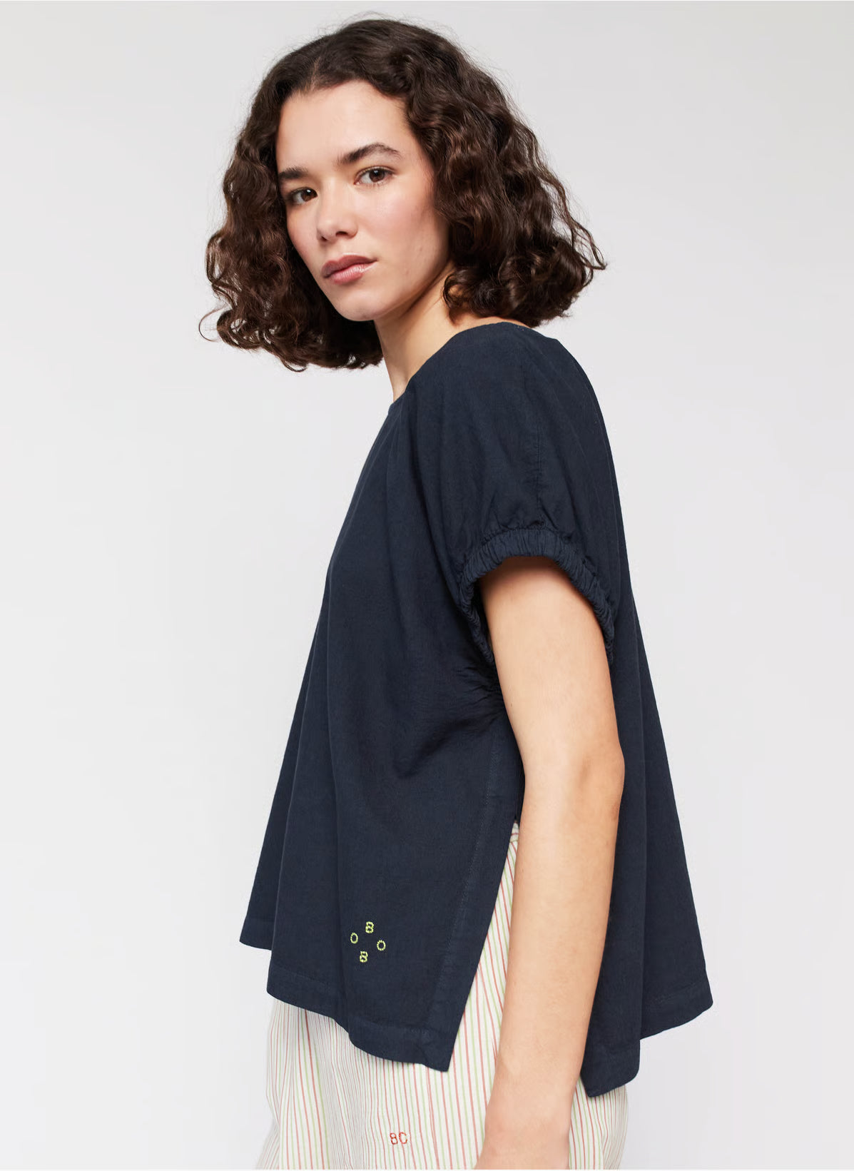 Damen-Top Linen Blend | Gr. L