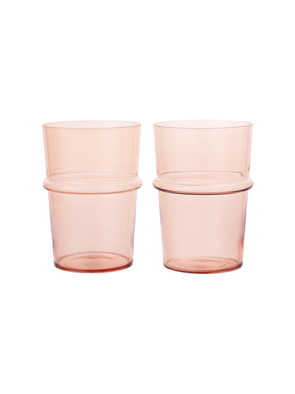 Zestaw szklanek Boya glasses tall Ferm Living BEBE Concept 