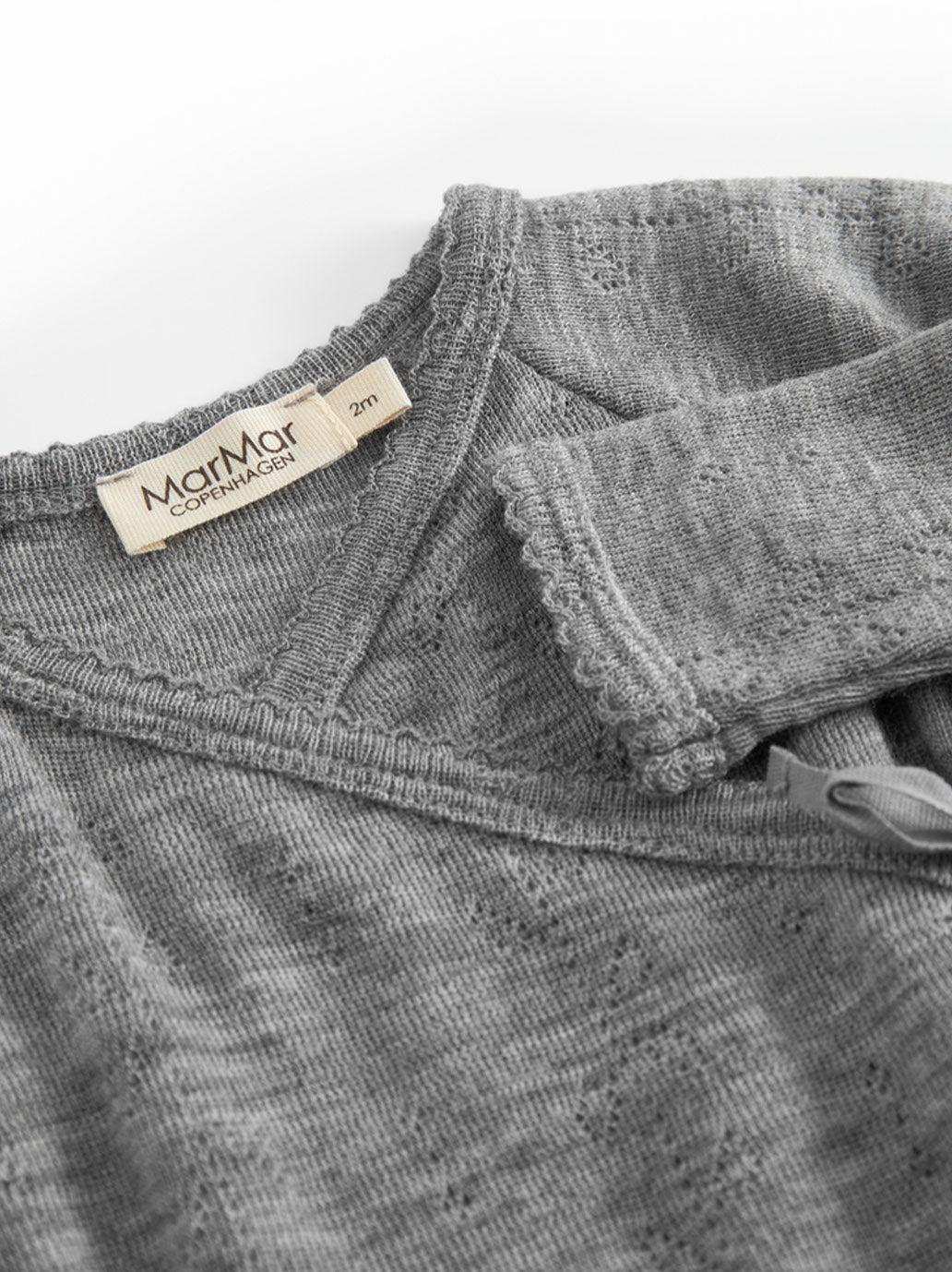 Body kopertowe z wełny merino Belita Pointelle MarMar Copenhagen BEBE Concept 