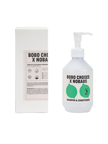 BC x NOBADS Soft Clean Shampoo &amp; Conditioner Bobo Choses BEBE Concept 