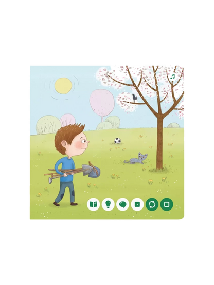 Wiosna. Mini książka interaktywna Albi BEBE Concept 