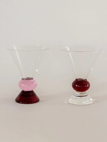 Zestaw kieliszków Totem Glasses Sophie Lou Jacobsen BEBE Concept 