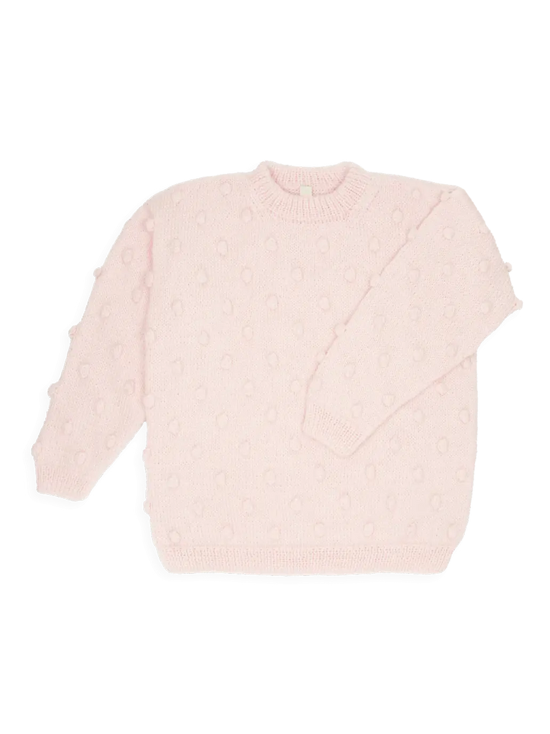 Sweter damski z wełną merino Popcorn Mille Family BEBE Concept 