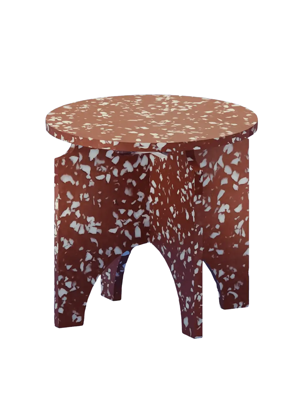 Stołek z eko tworzywa Round Stool Medium M1N2 Minimono BEBE Concept 