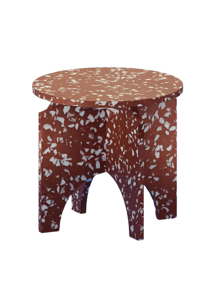 Stołek z eko tworzywa Round Stool Medium M1N2 Minimono BEBE Concept 