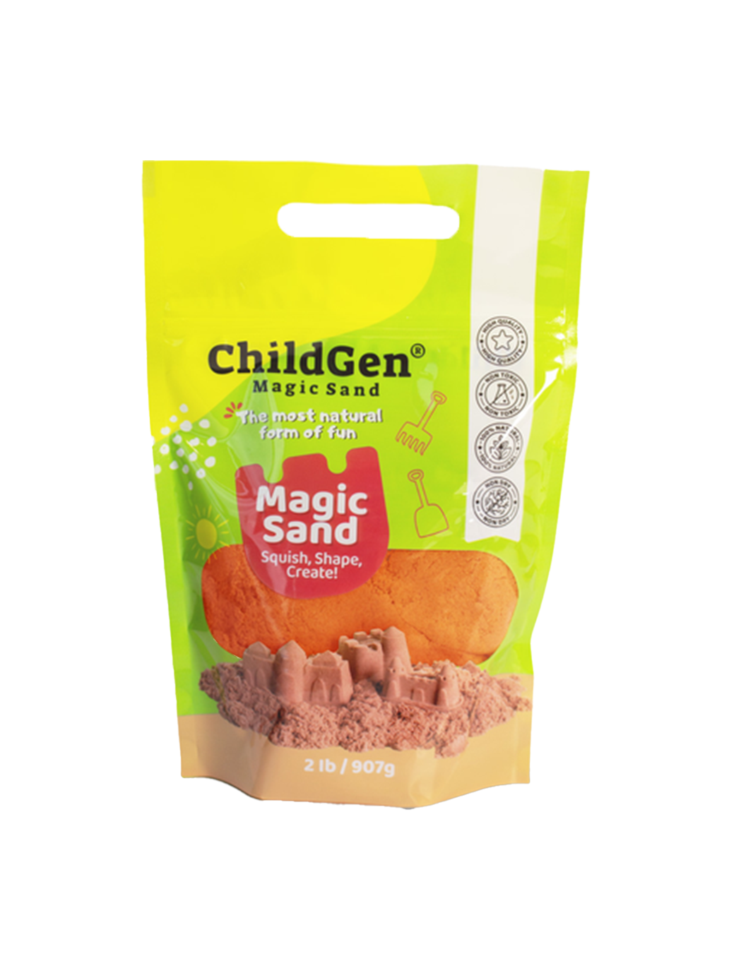 Naturalny piasek kinetyczny Re-Fill ChildGen BEBE Concept 