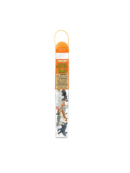 Tuba z mini figurkami montessori Safari Ltd BEBE Concept 