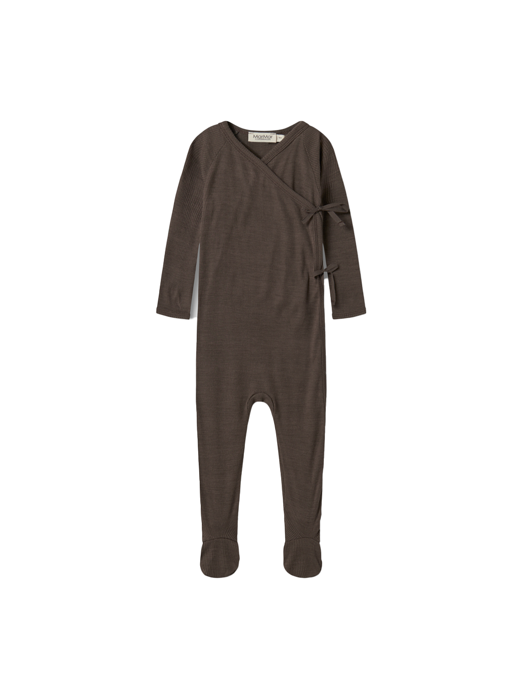 Śpioszki niemowlęce merino Rubetta Rib MarMar Copenhagen BEBE Concept 