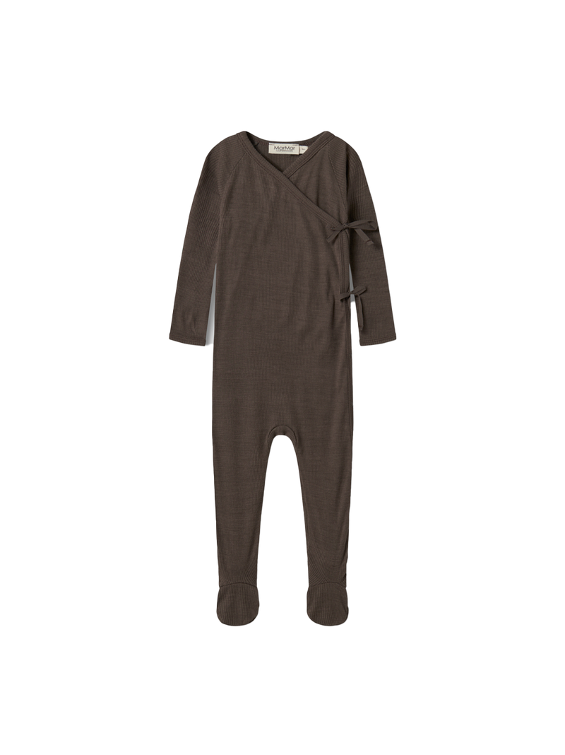 Śpioszki niemowlęce merino Rubetta Rib MarMar Copenhagen BEBE Concept 