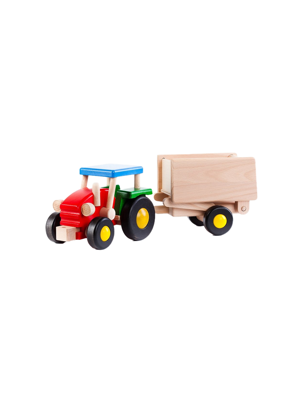 Drewniany traktor Bajo BEBE Concept 