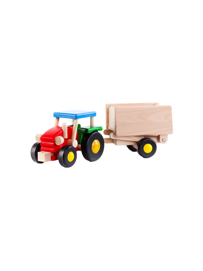 Drewniany traktor Bajo BEBE Concept 