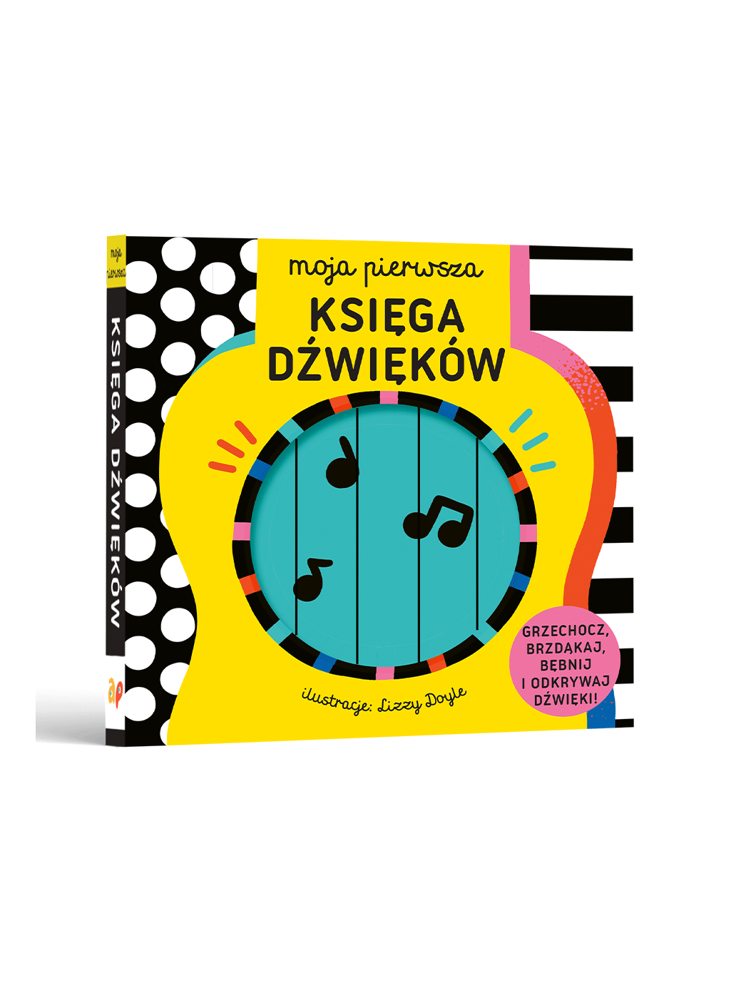 Moja pierwsza księga dźwięków Wydawnictwo api papi BEBE Concept 