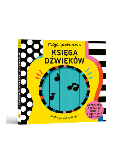 Moja pierwsza księga dźwięków Wydawnictwo api papi BEBE Concept 
