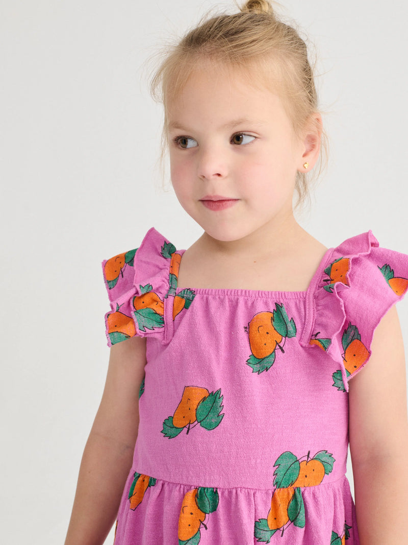 Sukienka Tangerine all over ruffled dress Bobo Choses BEBE Concept 