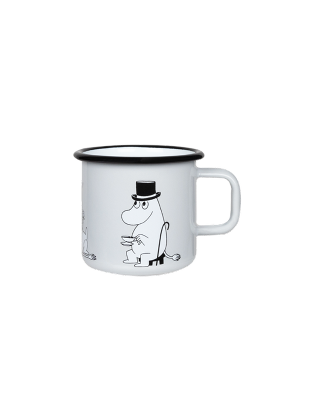 Emaliowany kubek retro Moomin 3.7 dl Muurla BEBE Concept 