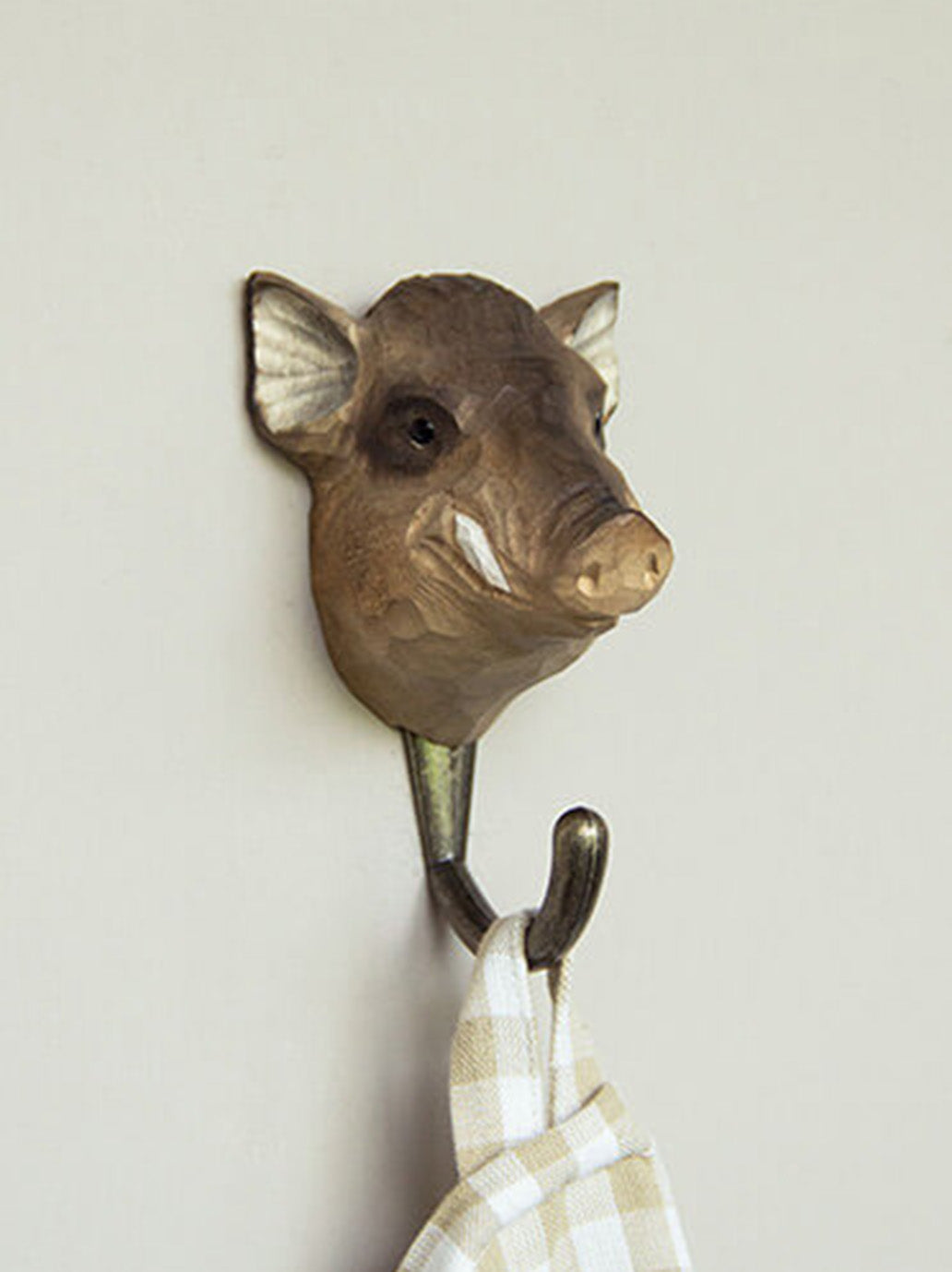 Drewniany haczyk Dzik Wildlife Garden BEBE Concept 