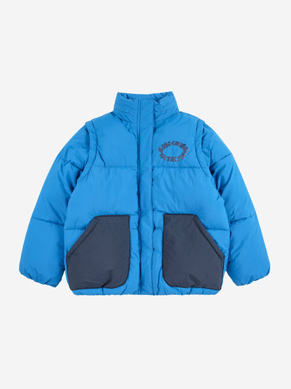 Tic Tac Toe padded anorak Kids Bobo Choses BEBE Concept 