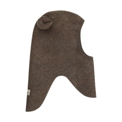 Kominiarka Balaclava Teddy Wool Fleece - HUTTEliHUT - kolor Brown
