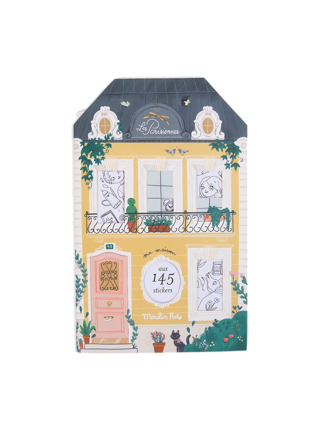Kolorowanka z naklejkami Moulin Roty BEBE Concept 