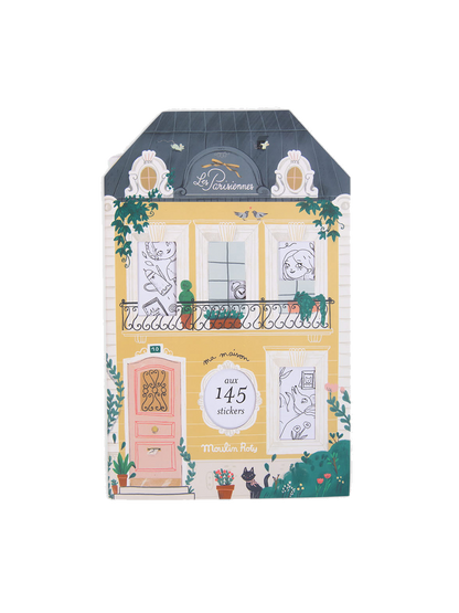 Kolorowanka z naklejkami Moulin Roty BEBE Concept 