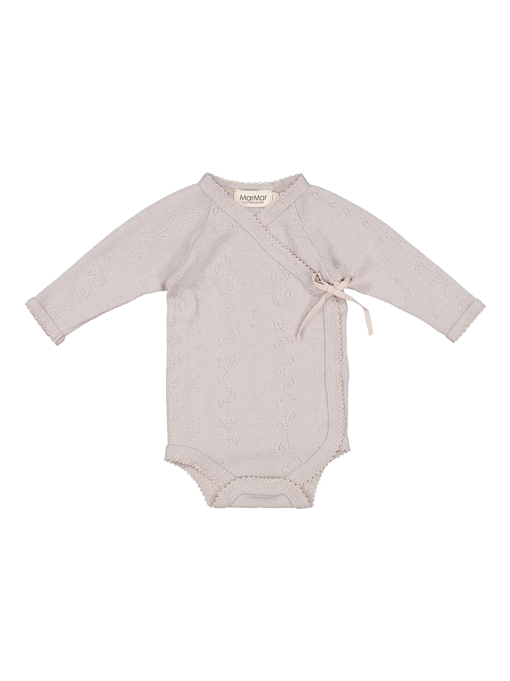 Body kopertowe z wełny merino Belita Pointelle MarMar Copenhagen BEBE Concept 