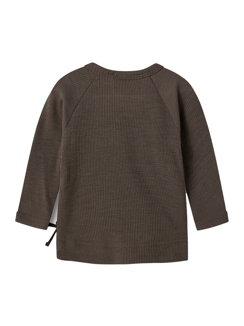Bluza niemowlęca z merino Tut Wrap Blouse MarMar Copenhagen BEBE Concept 