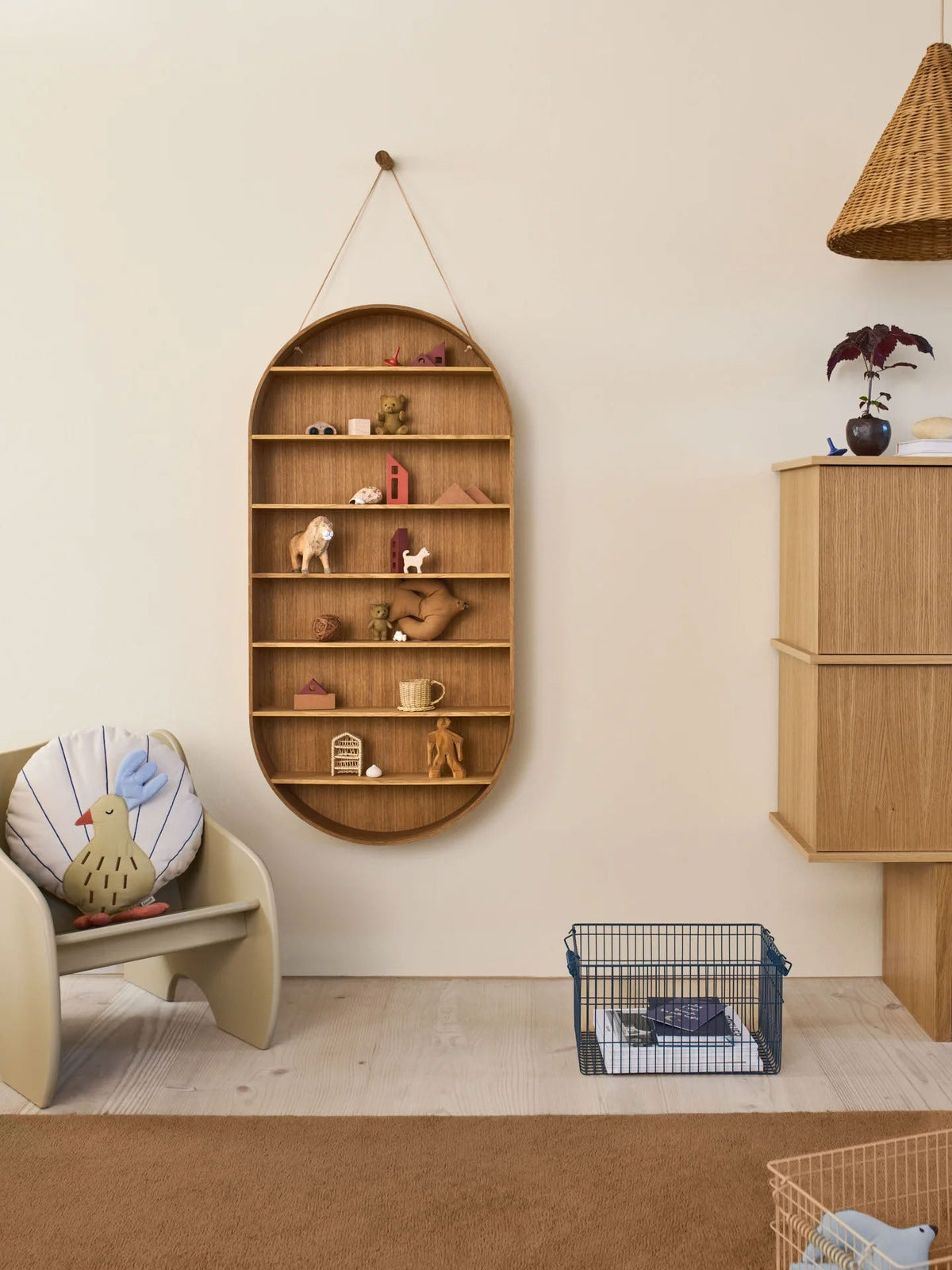 Zestaw stalowych koszy do przechowywania Cala Ferm Living BEBE Concept 