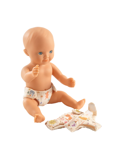 Zestaw pieluszek dla lalki Pomea Djeco BEBE Concept 