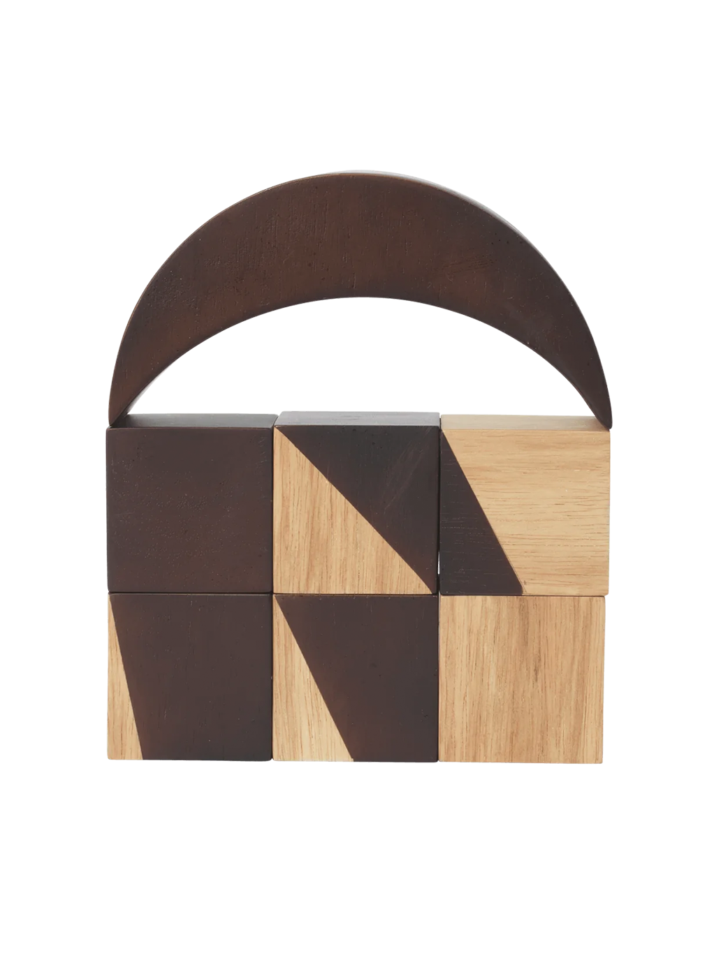 Drewniana układanka Phase Wooden Blocks Ferm Living BEBE Concept 