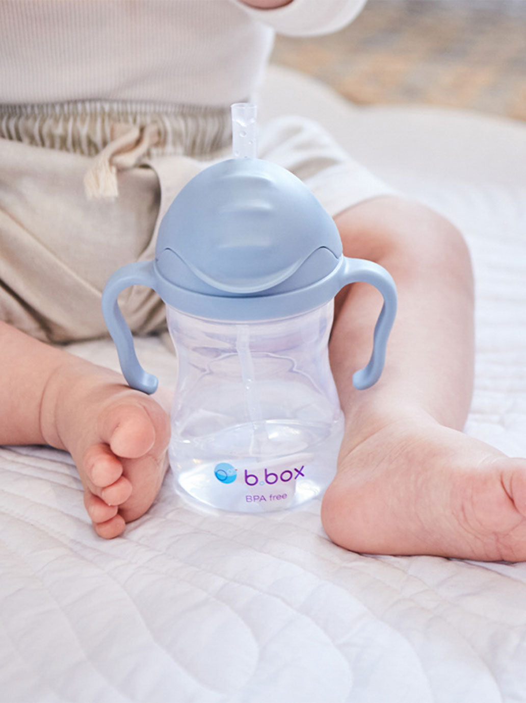 Bidon niekapek z rurką B.Box BEBE Concept 