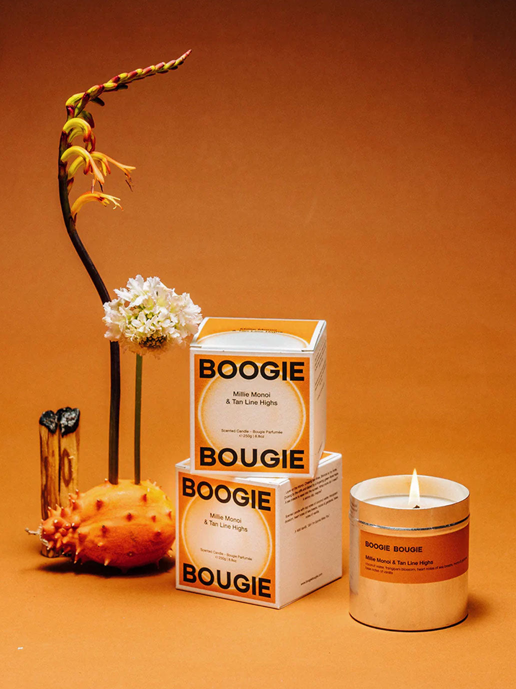 Świeca zapachowa z wosku sojowego Boogie Bougie BEBE Concept 