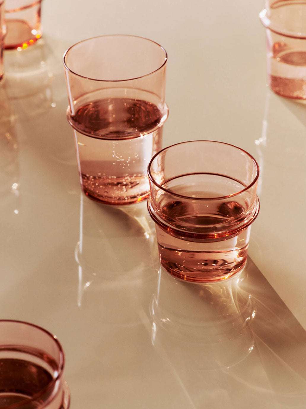 Zestaw szklanek Boya glasses tall Ferm Living BEBE Concept 