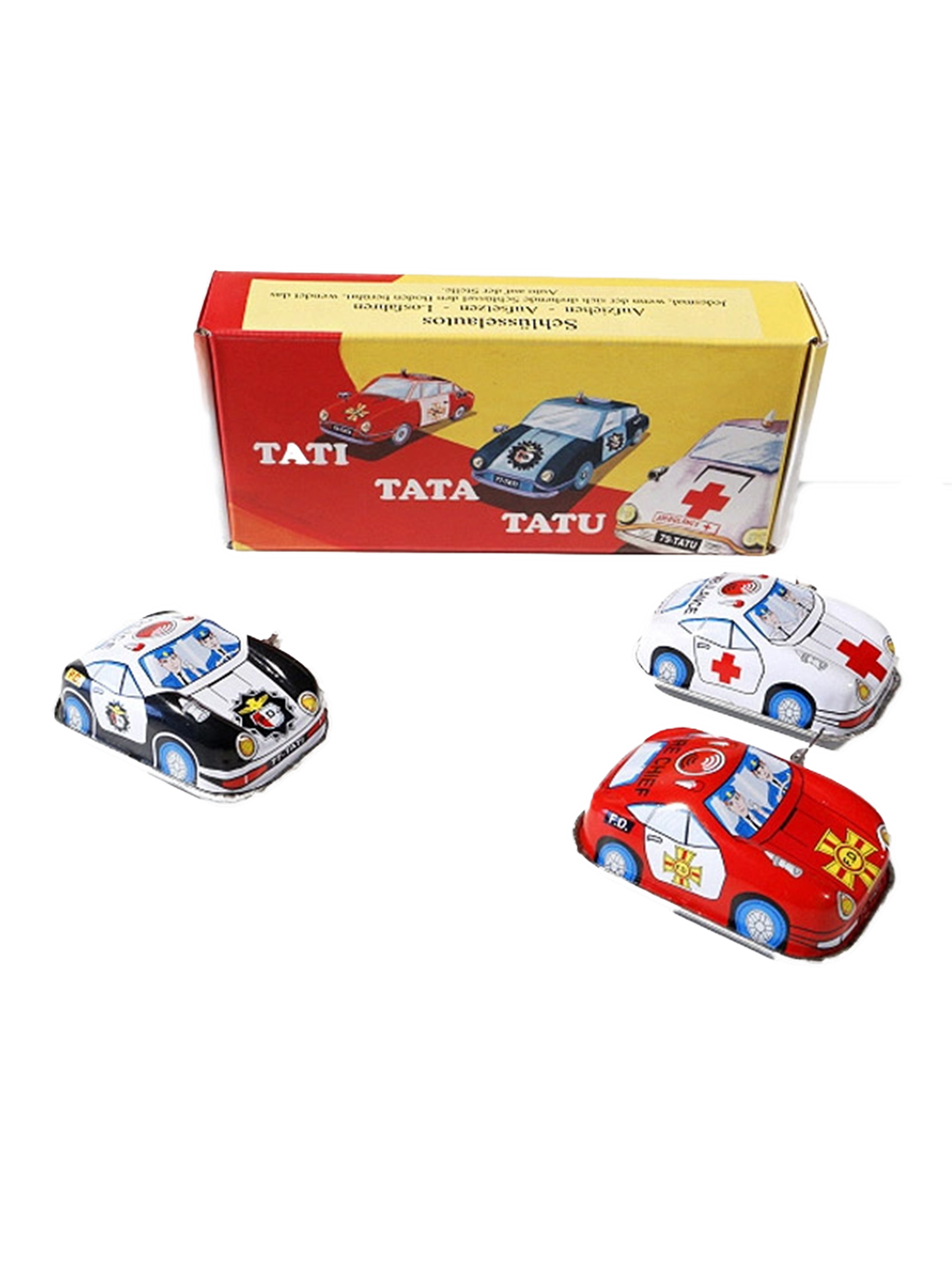 Blaszana retro zabawka Samochodziki Die Blechfabrik BEBE Concept 