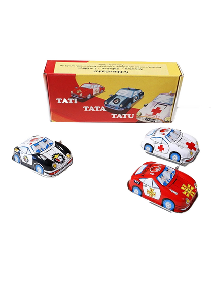 Blaszana retro zabawka Samochodziki Die Blechfabrik BEBE Concept 