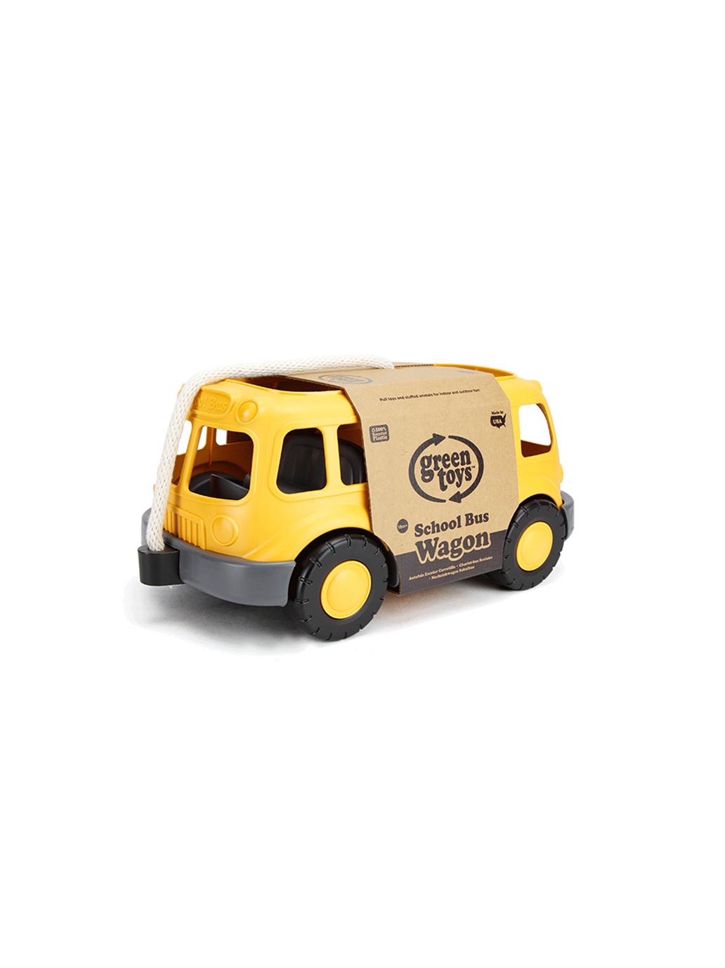 Autobus szkolny do ciągnięcia z Bio Plastiku Green Toys BEBE Concept 