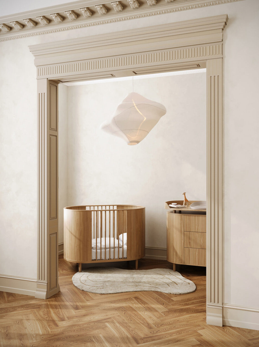 Łóżeczko rosnące z dzieckiem Kai Kas Kopenhagen BEBE Concept 