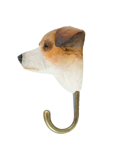 Drewniany haczyk Jack Russel Terrier Wildlife Garden BEBE Concept 