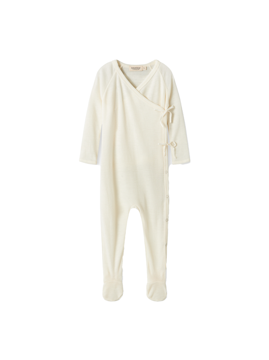 Śpioszki niemowlęce merino Rubetta Rib MarMar Copenhagen BEBE Concept 