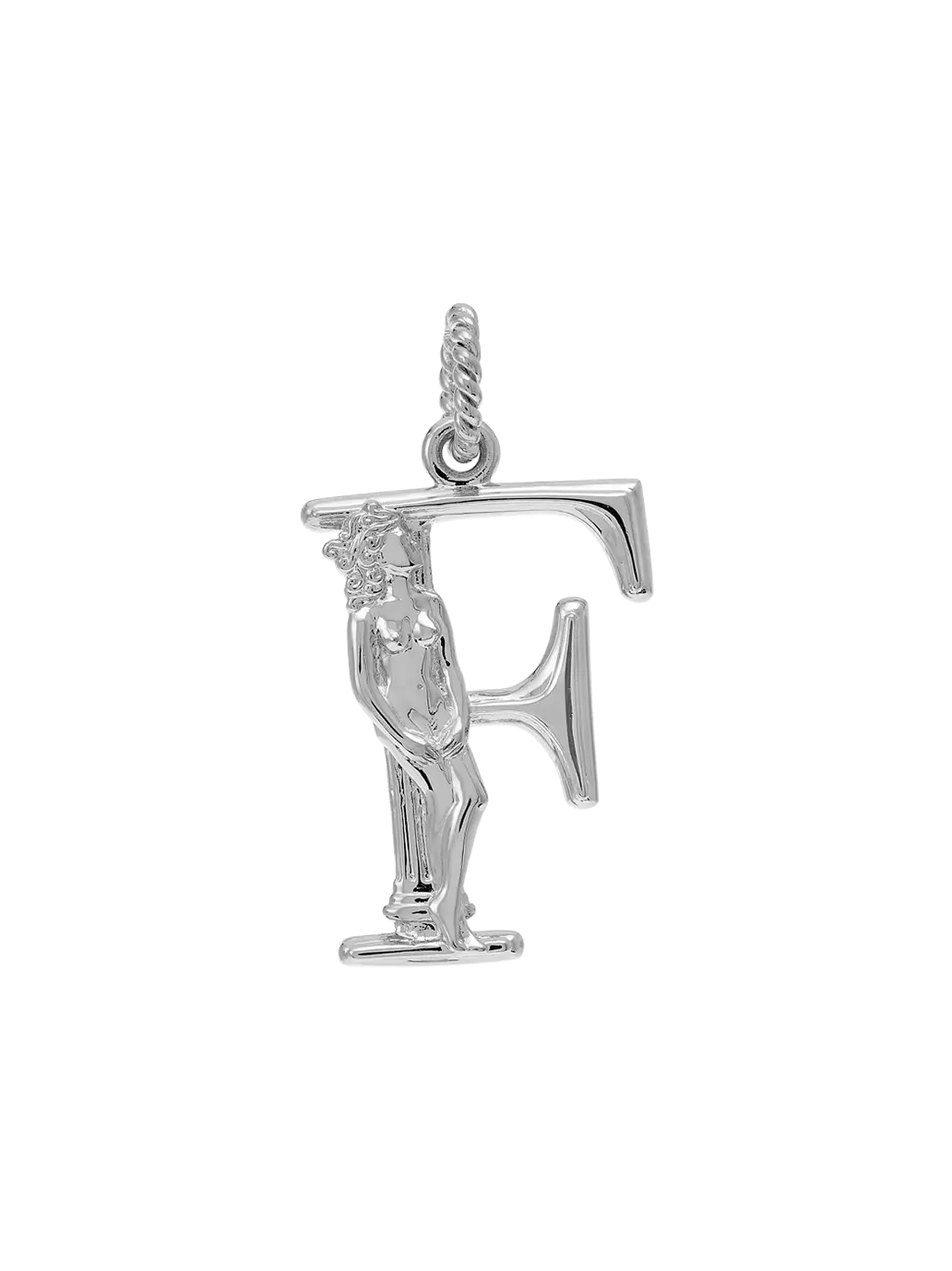 Srebrna zawieszka Initial Muse Necklace Charm Anna + Nina BEBE Concept 