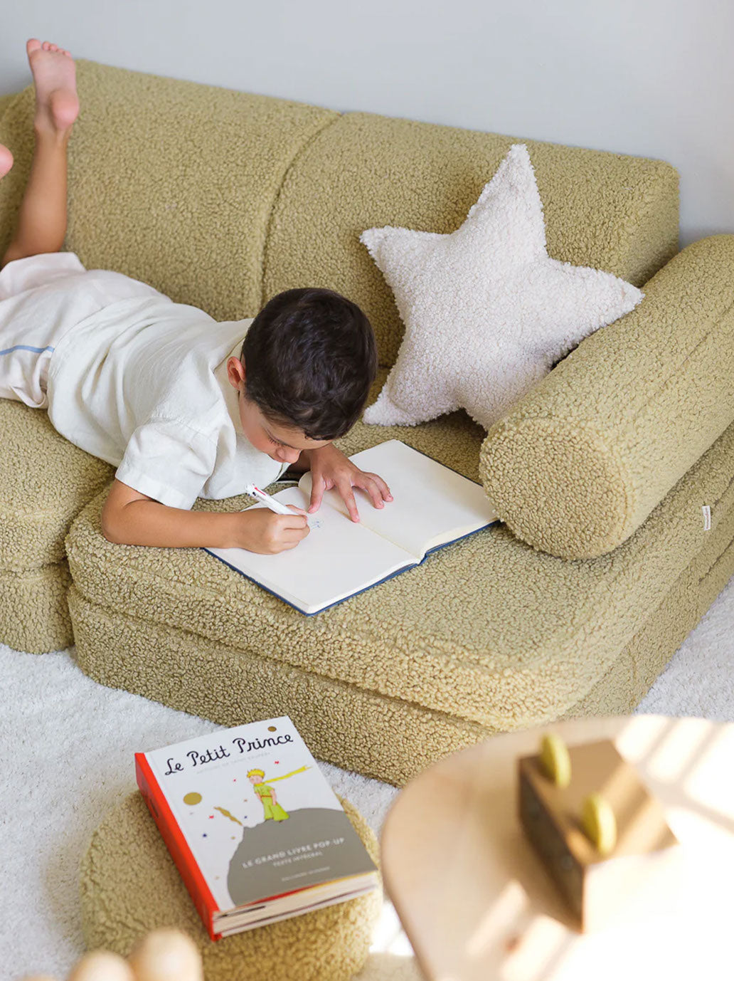 Kanapa modułowa dla dzieci Play Sofa Settee WigiWama BEBE Concept 