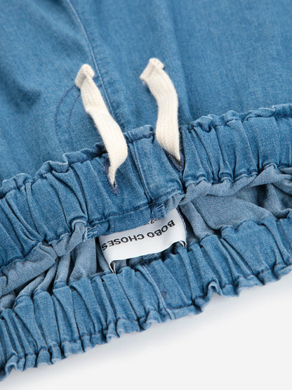 Roll the dice light denim pants Kids Bobo Choses BEBE Concept 