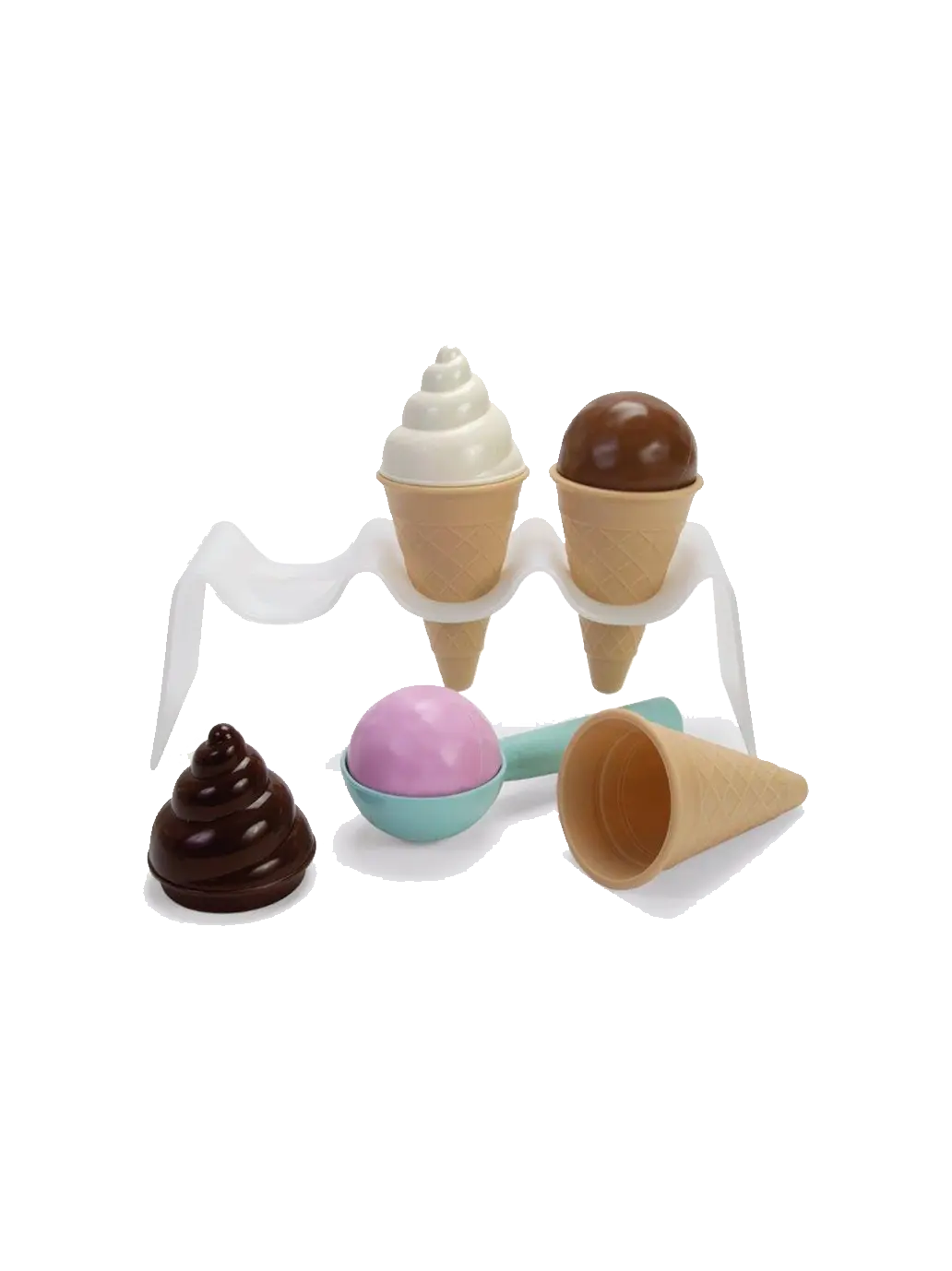 zestaw do lodów z Bio plastiku Dantoy BEBE Concept 