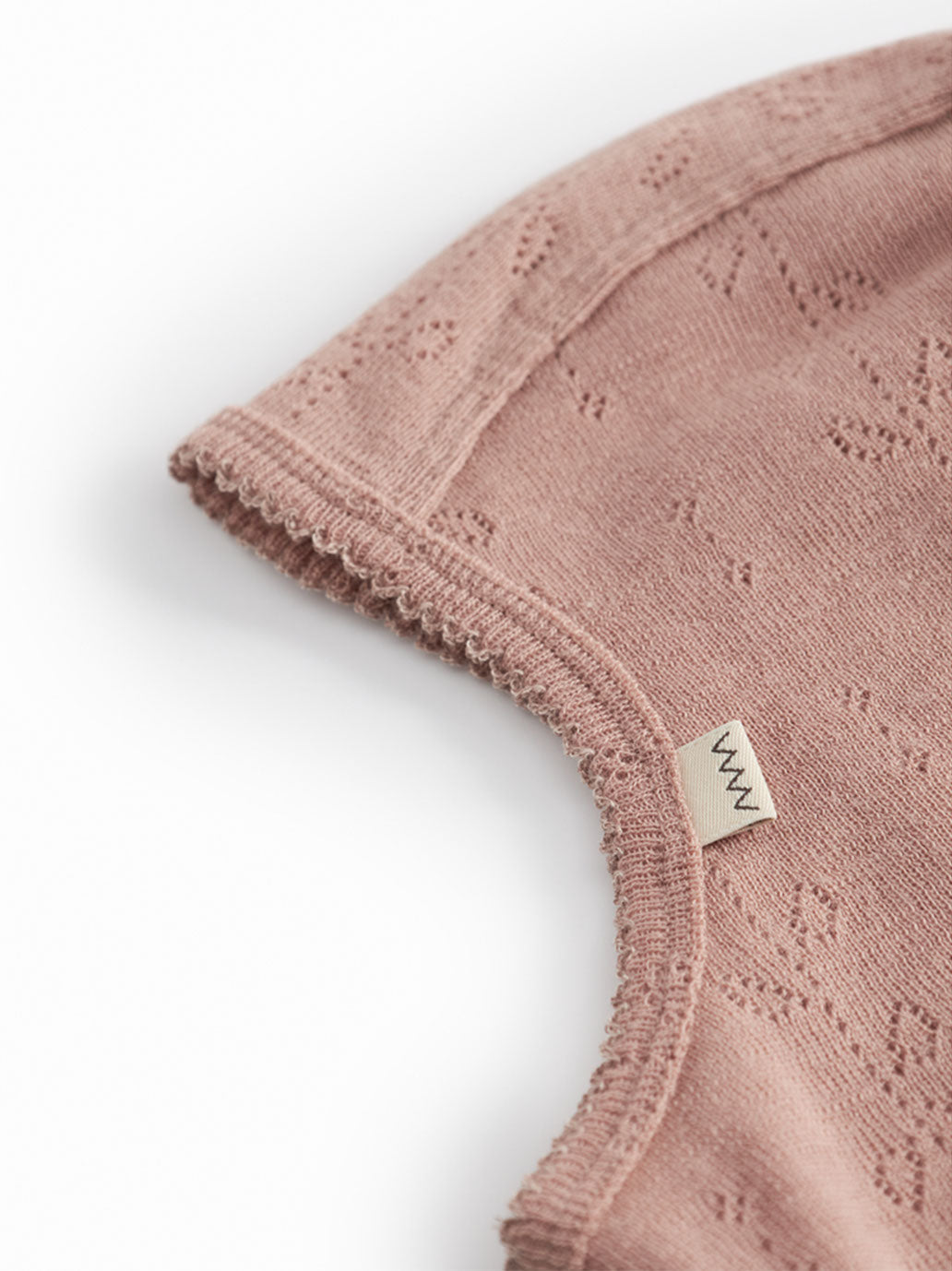 Kominiarka niemowlęca merino Balaclava Pointelle MarMar Copenhagen BEBE Concept 