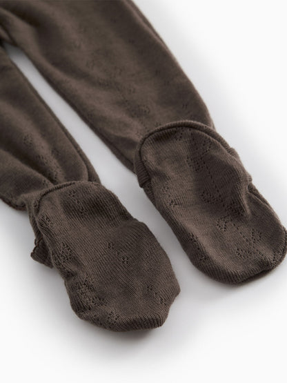 Śpioszki niemowlęce merino Rubetta Pointelle MarMar Copenhagen BEBE Concept 