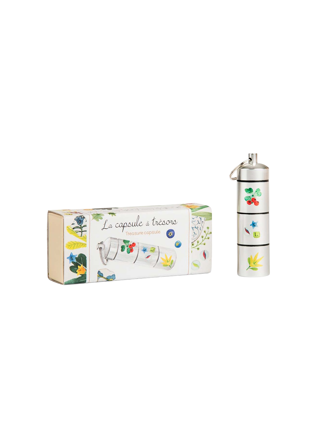 Aluminiowa kapsuła skarbów Moulin Roty BEBE Concept 