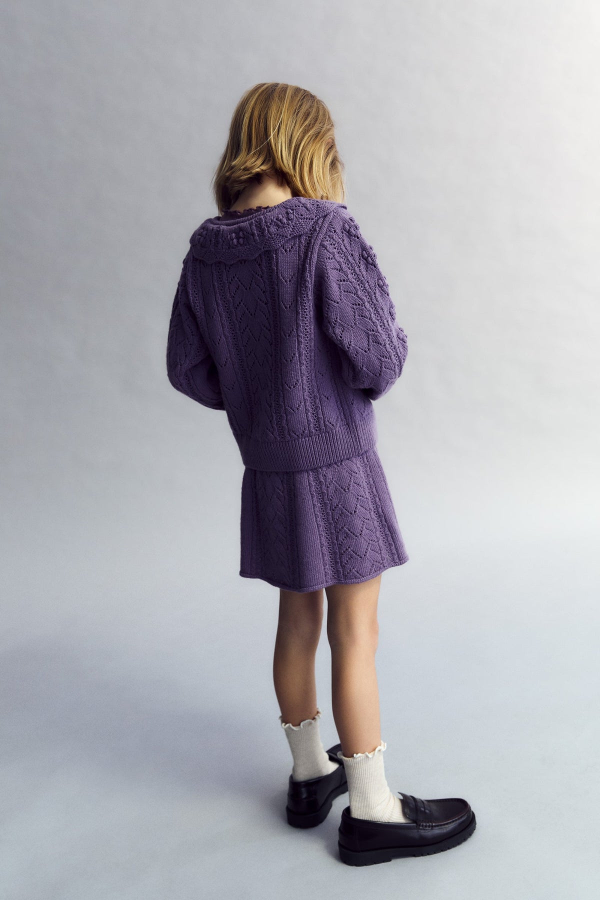 Żakardowy kardigan Lila Cardigan The New Society BEBE Concept 