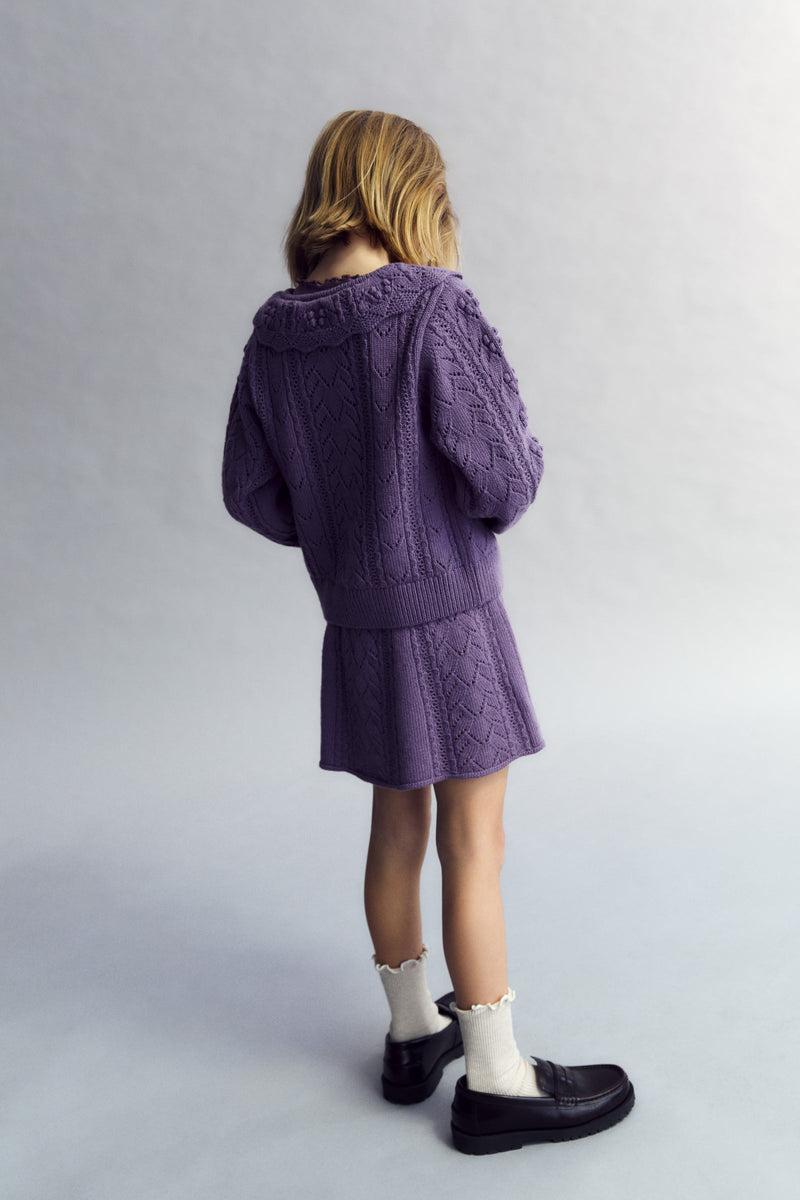 Żakardowy kardigan Lila Cardigan The New Society BEBE Concept 